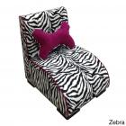 22.75"H Leopard Lounge Upholstered Pet Furniture