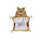 Fuzzu Deli Cat Grilled Hamster and Cheese Organic Catnip Cat Toy