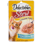 Delectables Lickable Cat Treats - Stew Tuna & Whitefish, 1.4 Oz.