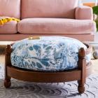 Vintage Marble Wood Frame Pet Bed by Drew Barrymore Flower Home