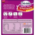 Delectables Lickable Cat Treats - Bisque & Stew Senior Variety Pack, 12 Count