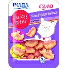 Inaba Ciao Juicy Bites Shrimp and Seafood Mix Flavor Cat Treats, 3 Packs
