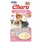 Inaba Churu Cat Treats Tuna with Salmon Recipe, 4 Tubes