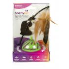 SmartyKat Feather Whirl Electronic Motion Ball Cat Toy
