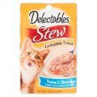 Delectables Lickable Cat Treats - Stew Tuna & Shrimp, 1.4 Oz.