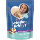 Purina Whisker Lickin's Crunchy & Yummy Chicken & Seafood Flavors Cat Treats 6.5 oz. Pouch