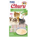 Inaba Churu Cat Treat Chicken with Scallop Recipe, 4 Tubes