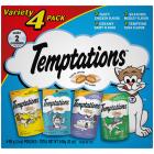 Temptations Classic Cat Treats Feline Favorite Variety Pack, (4) 3 Oz. Pouches