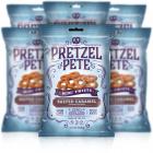 Pretzel Pete Mini Twist Pretzels, Salted Caramel, 3.5 Oz, Pack of 6