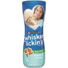 Purina Whisker Lickin's Crunchy & Yummy Tuna Flavor Cat Treats 4 oz. Canister