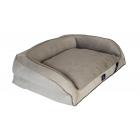 SertaPedic Extra Large Memory Foam Couch Pet Bed -Grey