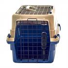 Pet Sentinel Ex-Small Plastic Pet Crate with Extra Door 19in H x 12in W x 13in L
