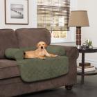 Innovative textile solutions plush pet cover bolster large sofa couch cover