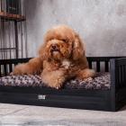 ECOFLEX Dog Bed with Removable Cover - Espresso Small