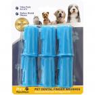 Pet Republique Cat & Dog Finger Toothbrush - Size Large, Pack of 6