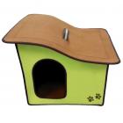 Cat/Dog Life Home and Travel Pet House, Red
