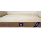 SertaPedic Extra Large Memory Foam Couch Pet Bed -Brown