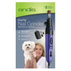 Andis Animal 2-Speed Pet Nail Grinder Kit, Purple and Black ,11 Pieces