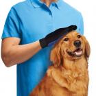 True Glove DeShedding Touch Glove for Gentle and Efficient Pet Grooming