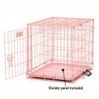 MidWest Single Door iCrate Metal Dog Crate, 24"