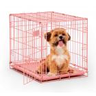 MidWest Single Door iCrate Metal Dog Crate, 24"
