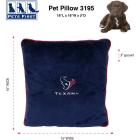 Pets First NFL Houston Texans Pet Pillow