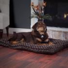 PETMAKER Lavish Cushion Pillow Furry Pet Bed