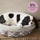 PoundWishes Cozy Reversible Dog Bed PW703