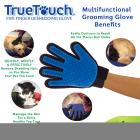 True Touch 5 Finger Deshedding Glove, for Easy Pet Grooming - As Seen on TV