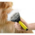 Oster ShedMonster Less Stress Dog De-Shedding Tool for Long Coats (DRP-SHED-RPQL)