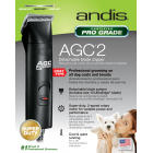 Andis AGC2 2-Speed Detachable Blade Pet Clipper, Black