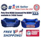 Pets First College Kentucky Wildcats Twill Canvas Team Colored Pet Dog Beds - 2 Licensed NCAA Team Beds available