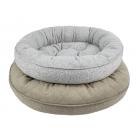 Arlee Donut Lounger and Cuddler Style Pet Bed for Dogs and Cats