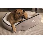 Petlinks Soothing Escape 32x31x8 Pet Bed, Large, Gray