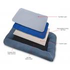 Best Pet Supplies, Inc.. Cooling Pet Bed with Removable Self-cool Gel Mat for Dog/Cat - Gray, Medium (30 x 21 x 4)