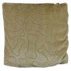 DII Bone Dry Medium Pet Pllow Blanket for Dogs and Cats, 50x60", Warm, Soft and Plush for Couch, Car, Trunk, Cage, Kennel, Dog House-Taupe