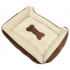 Marsin Warm Soft Fleece Pet Dog Kennel Cat Puppy Bed Mat Pad, Large Luxury Washable House Kennel Cushion