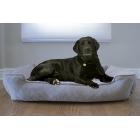 Arlee Lounger and Cuddler Style Pet Bed for Dogs and Cats