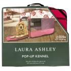 LAURA ASHLEY FRESH FORD PET POP-UP KENNEL - MEDIUM 18" X 27.25" X 22.5"