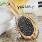 Vibrant Life Bamboo Pin and Bristle Brush