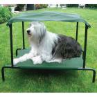 Puppywalk Breezy Bed Outdoor Dog Bed, Green, 48" x 39" x 39"