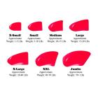 Purrdy Paws Soft Nail Caps for Dogs 40pk - Neon Red Small