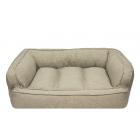 Arlee Memory Foam Sofa and Couch Style Pet Bed for Dogs and Cats