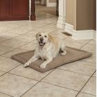Quiet Time Taupe Micro Terry Pet Bed, 48"