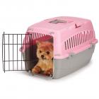 Cruising Companion Carry Me Dog Crate with Handle Medium, Pink