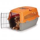 Cruising Companion Carry Me Dog Crate with Handle Medium, Orange