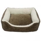 Iconic Pet Luxury Lounge Pet Bed, Dark Moss, Small