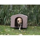 PortablePET HoundHouse Large Khaki Elevated Dog House