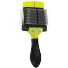 FURminator Small Soft Slicker Brush for Silky and Wiry Pet Hair
