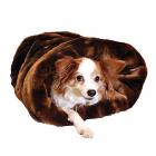 003052 Favorite Pet Products Tiger Dreamz Trundle, 3-Way Bed, Caramel Cocoa